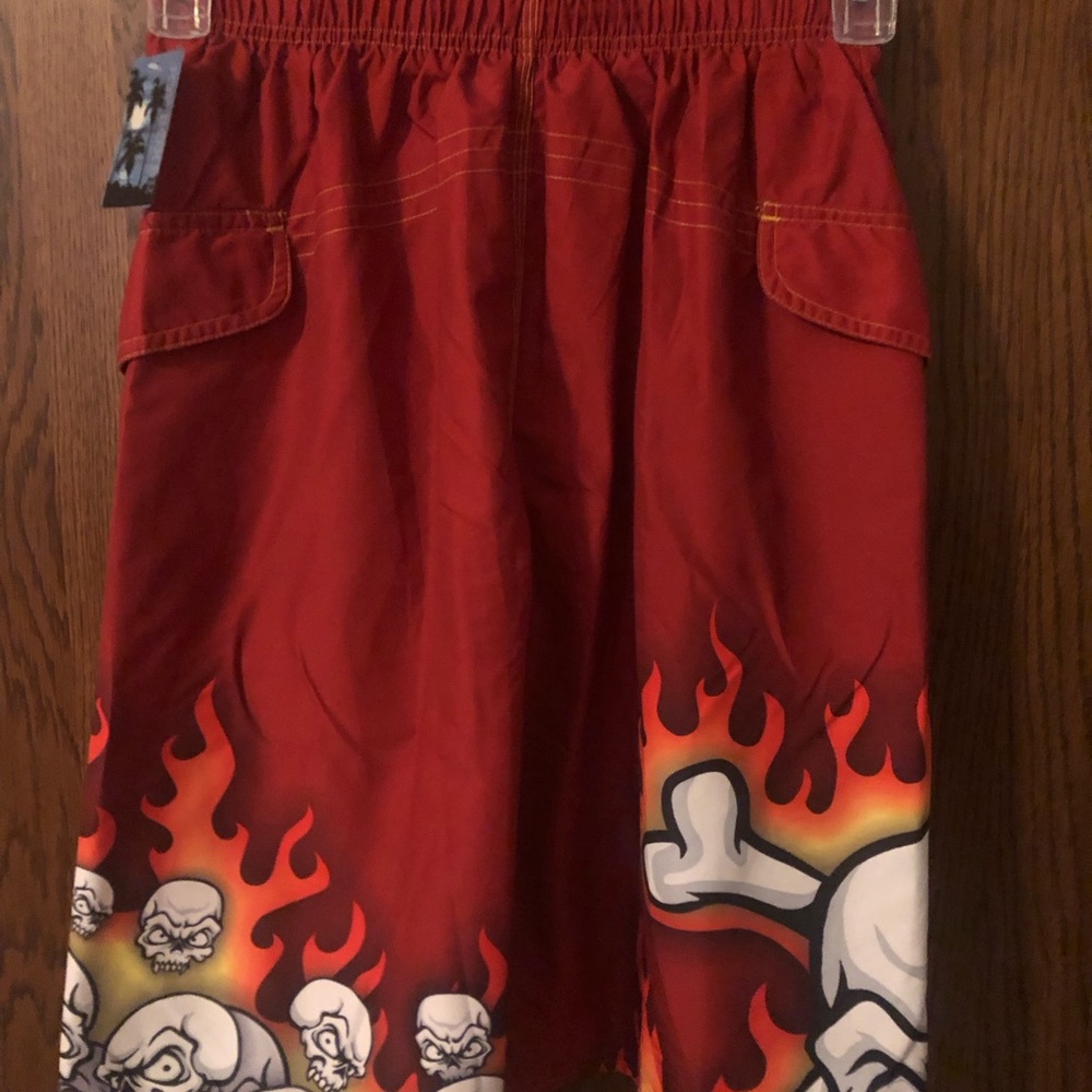 NWT JOE BOXER boys swim trunks, 11” inseam, 14/16 - Picture 3 of 9